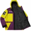 Shop Now Supreme x The North Face Expedition Purple Hooded Jacket
