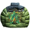 Shop Pokemon x The North Face Nuptse Green Puffer Jackets for Men and Women