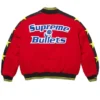 Shop Supreme x Mitchell and Ness Teams Wool Varsity Red Jacket