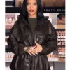 Shop The Frankie Shop Carnaby Rihanna Leather Jacket On Sale