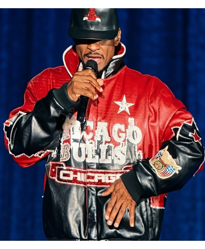 Shop Usher R and B Tour 2026 Chicago Bulls Jeff Hamilton Leather Jacket
