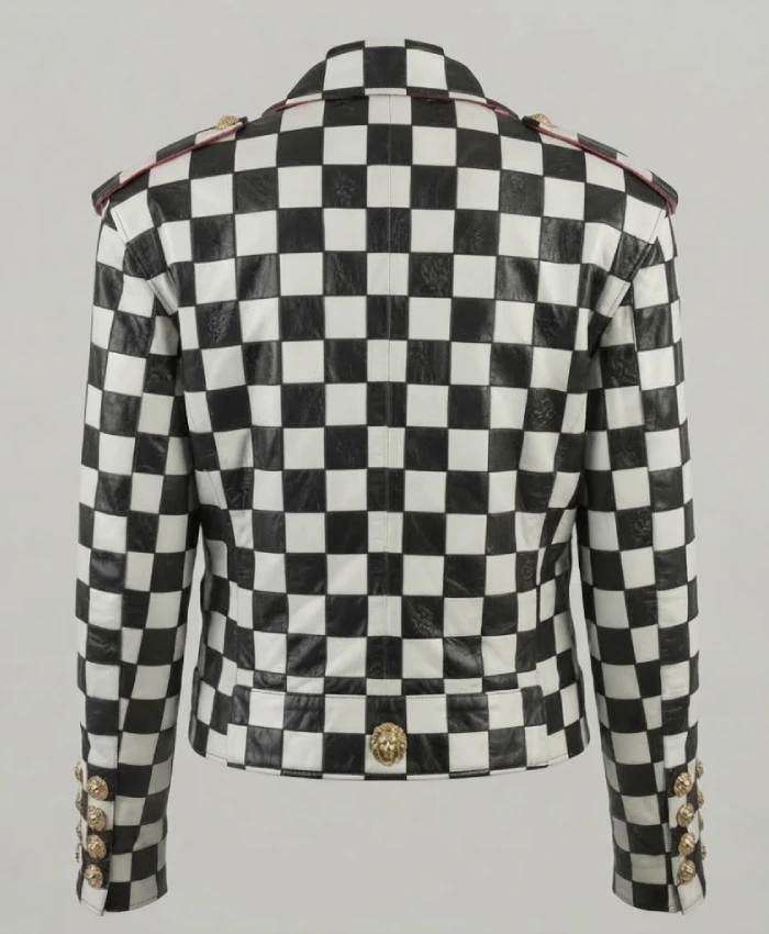 Singer Selena Quintanilla Checkered Jacket