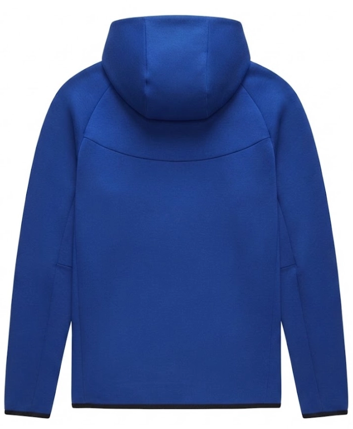 Soccer Club Paris Saint Germain Nike Tech Royal Blue Fleece Hooded Jacket