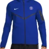 Soccer Club Paris Saint Germain Nike Tech Royal Blue Fleece Track Jacket