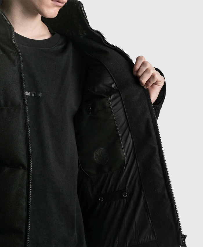Stone Island Ghost Real Down Black Puffer Jacket For Sale