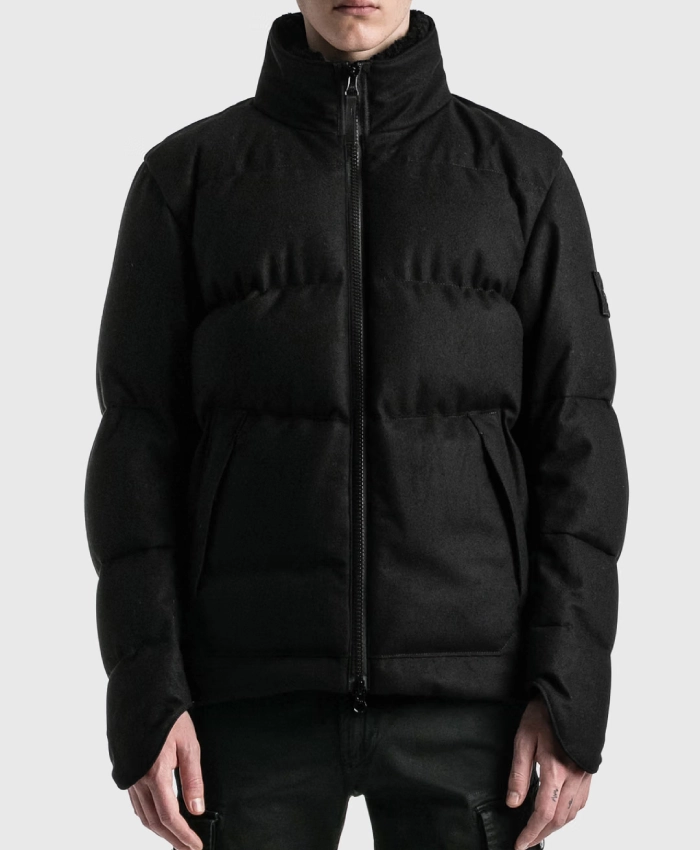 Stone Island Ghost Real Down Black Puffer Jacket