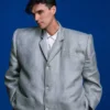 Stop Making Sense Talking Heads David Byrne Grey Big Suit
