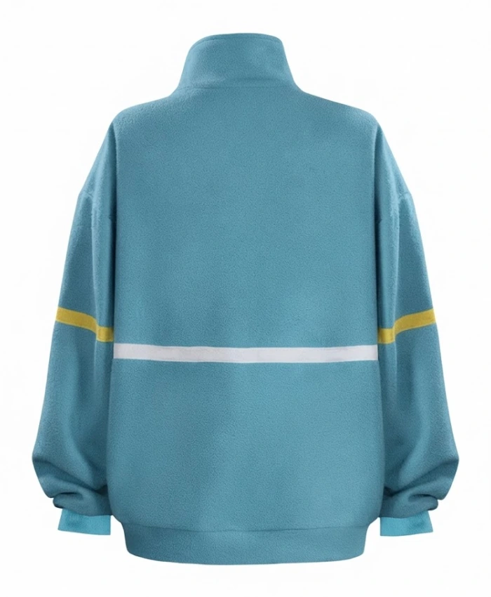 Stranger Things S4 Max Mayfield Blue Jacket - Image 4