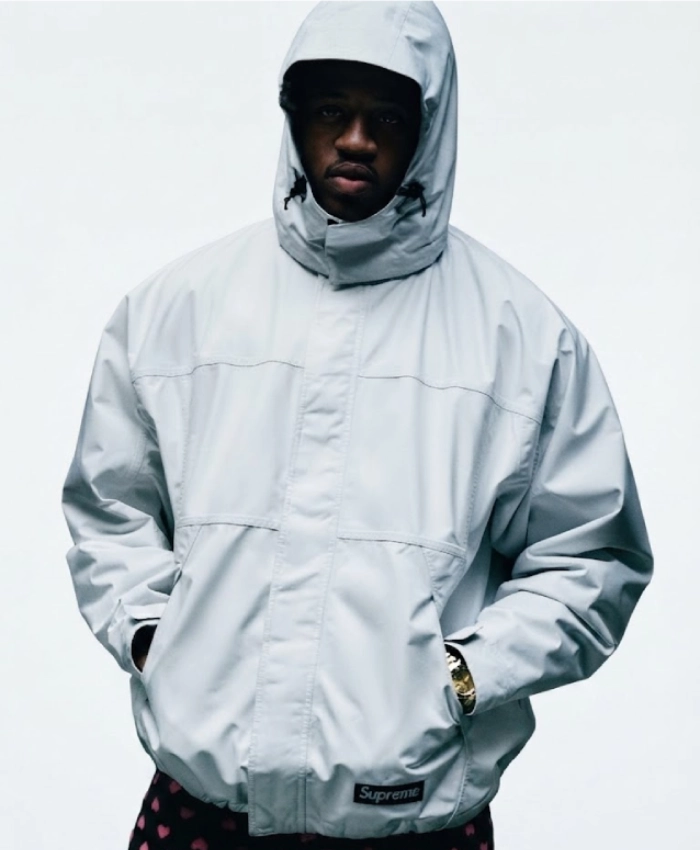 Supreme Peace Embroidered Hooded Jacket On Sale
