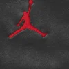 Supreme x Jordan Hooded Black Leather Jacket For Sale 
