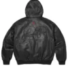 Supreme x Jordan Leather Jacket For Sale 