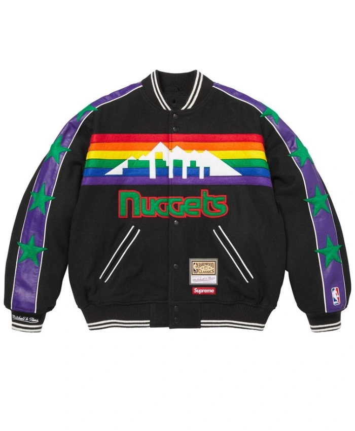 Supreme x Mitchell and Ness Teams Wool Varsity Jacket