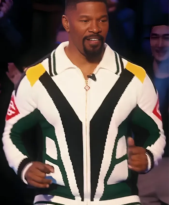 TV Series Beat Shazam S7 Jamie Foxx Knitted Jacket Sale