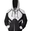 TV Series Moon Knight Black Fleece Zip Up And Navy Blue Hoodie Jacket