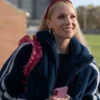 TV Series Ted Lasso Season 4 Juno Temple Blue Fur Jacket Sale