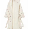 TV Series Ted Lasso Season 4 Pink Heart Print Belted Robe