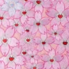 Takashi Murakami Japan Mononoke Sakura Pink Wool Bomber Jacket