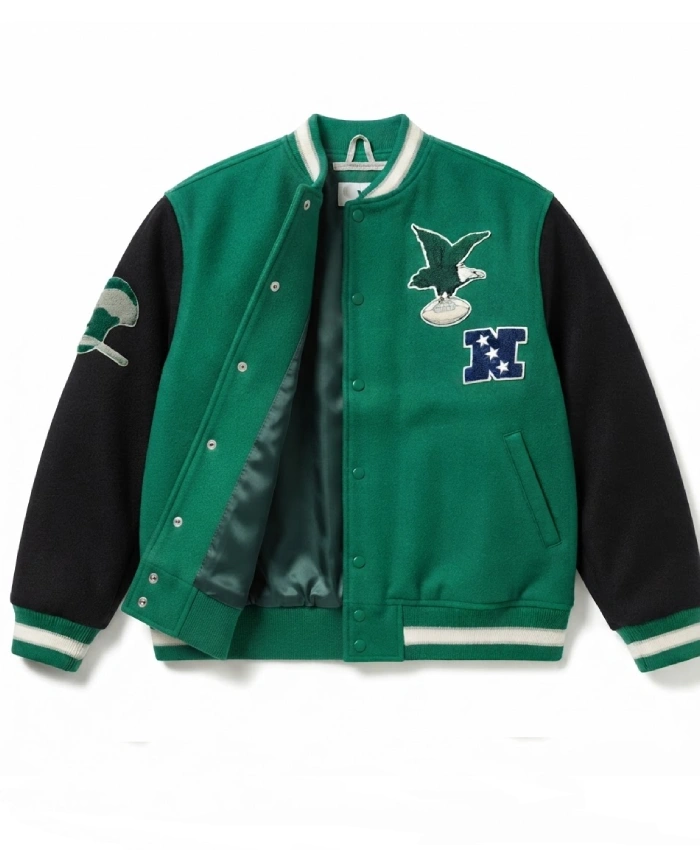 Team Legacy Philadelphia Eagles Varsity Jacket