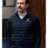 Ted Lasso S04 Jason Sudeikis Ted Lasso Black Puffer Jacket Sale