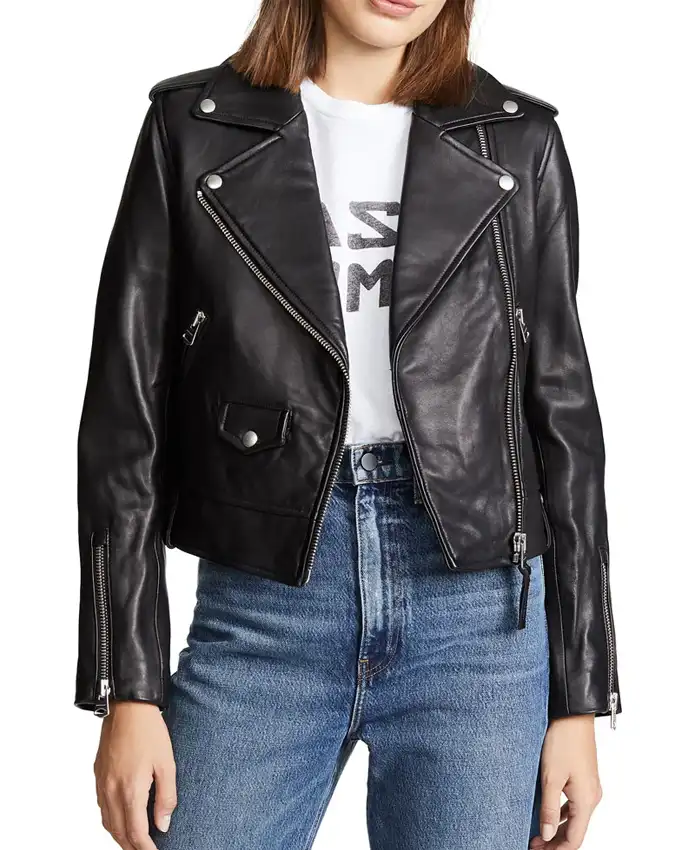 Teen Wolf Braeden Black Leather Jacket
