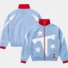 Tennessee Titans HANG Light Blue Full Zip Track Jacket