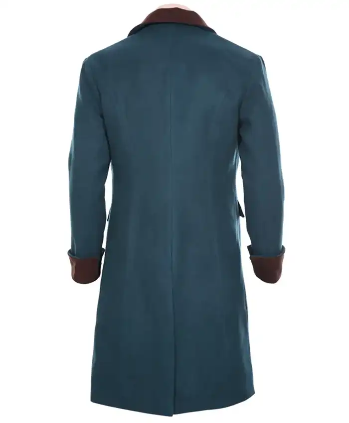 Terry Bradshaw Drama Series The Masked Singer Deer Trench Wool Long Coat