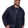 The 2026 US Open NYC Russell Wilson Blue Cotton Bomber Jacket