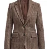 The Gentlemen Kaya Scodelario Brown Blazer