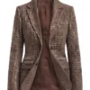 The Gentlemen Season 02 Kaya Scodelario Brown Blazer