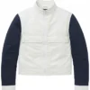 The Hunger Games Sunrise on the Reaping Joseph Zada Off White and Navy Jacket