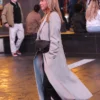 The Morning Show NYC 2026 Jennifer Aniston Beige Trench Coat