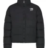 The North Face x SKIMS 2000 Retro Nuptse Black Puffer Jacket On Sale