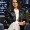 The Tonight Show Starring Jimmy Fallon 2026 Rachael Gunn Black Leather Jacket