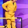 The Tonight Show Starring Jimmy Fallon Tom Cruise Digger 2026 Yellow Cotton Jumpsuit