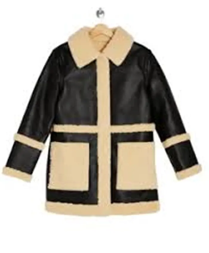 The Young And The Restless Madison Thompson Shearling Fur Coat