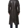 Thomas Jane The Punisher 2004 Movie Frank Castle Black Real and PU Leather Long Coat Sale