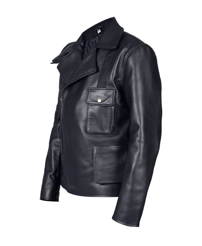 Mad Max Tom Hardy Fury Road Black Leather Jacket - Image 5