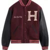 Tommy Hilfiger Travis Kelce Mixed Media Wool Jacket
