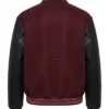 Tommy Hilfiger Travis Kelce Mixed Media Wool Varsity Jacket