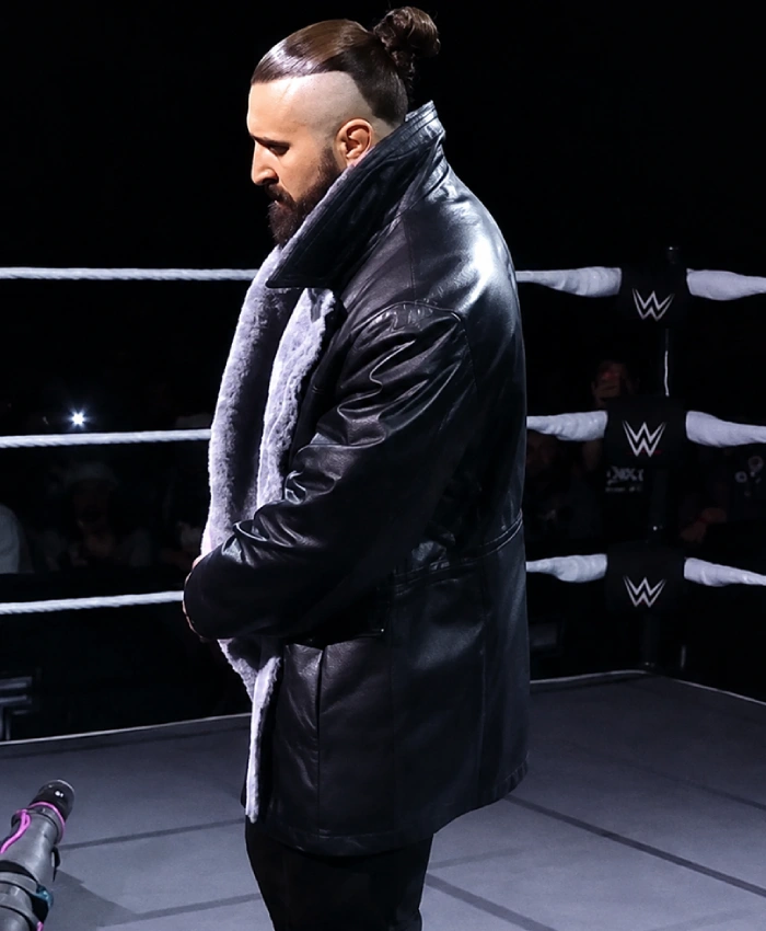 Tony D Angelo WWE NXT Super Star Black Leather Jacket