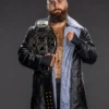 Tony D Angelo WWE NXT Super Star Black Shearling Leather Jacket