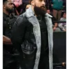 Tony D Angelo WWE NXT Super Star Black Shearling Leather Jacket On Sale