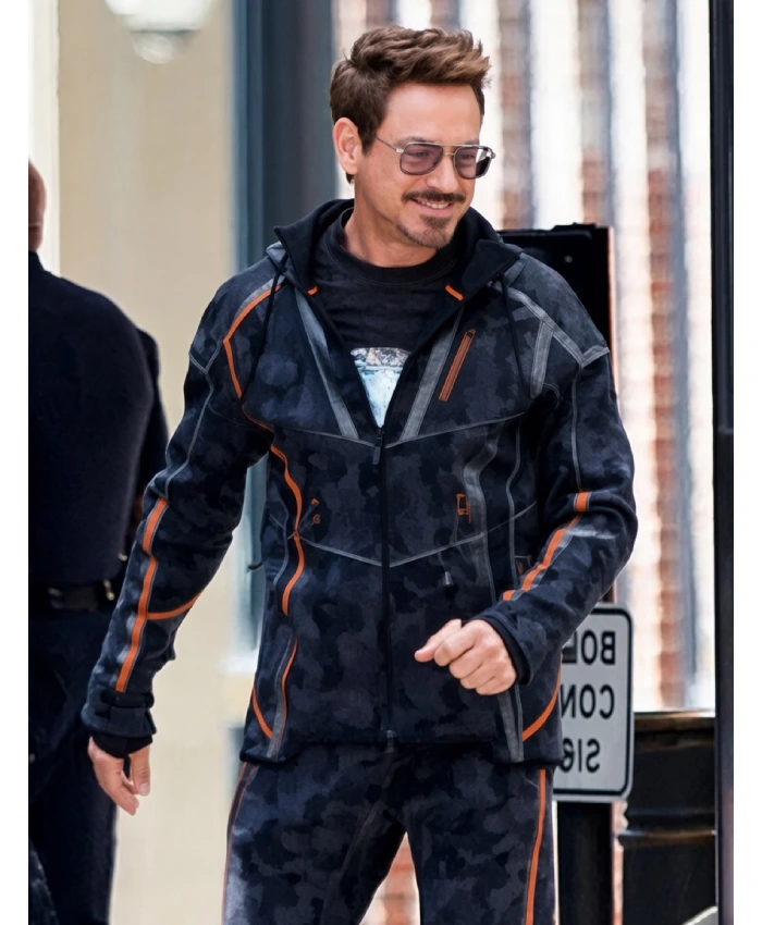 Tony Stark Avengers Infinity War Robert Downey Jr Tracksuit