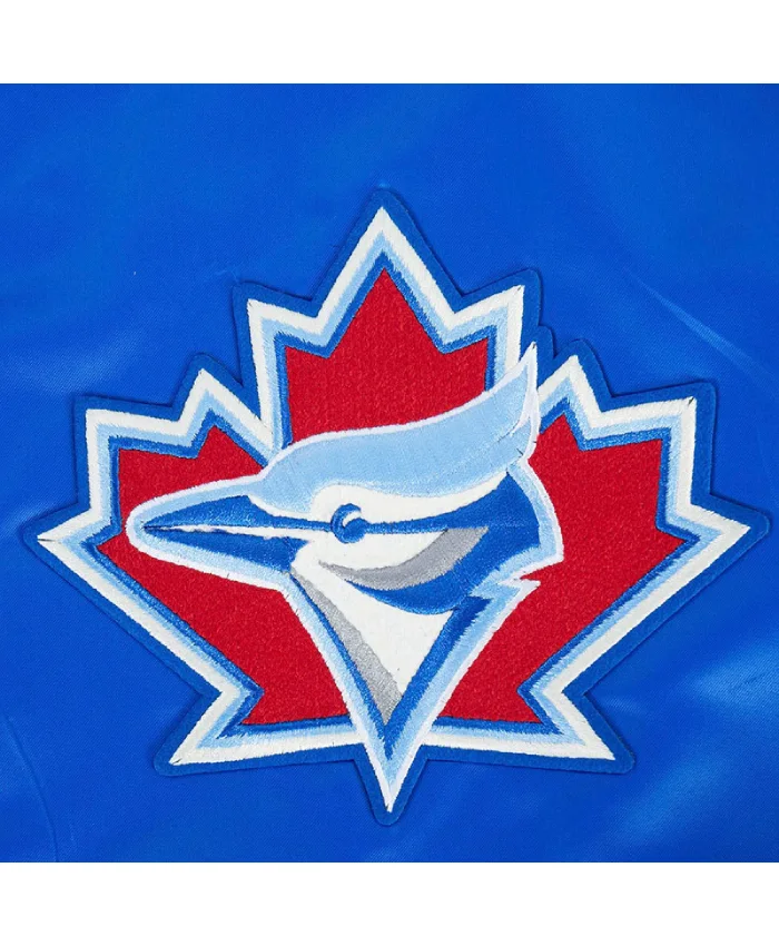 Toronto Blue Jays Modern Originals Full Snap Satin Jacket
