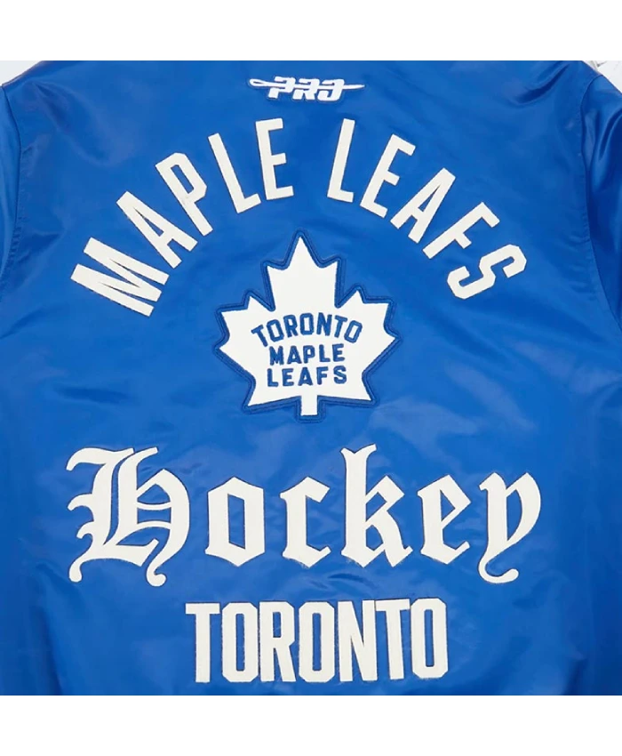Toronto Maple Leafs Modern Originals Royal Satin Jacket For Sale