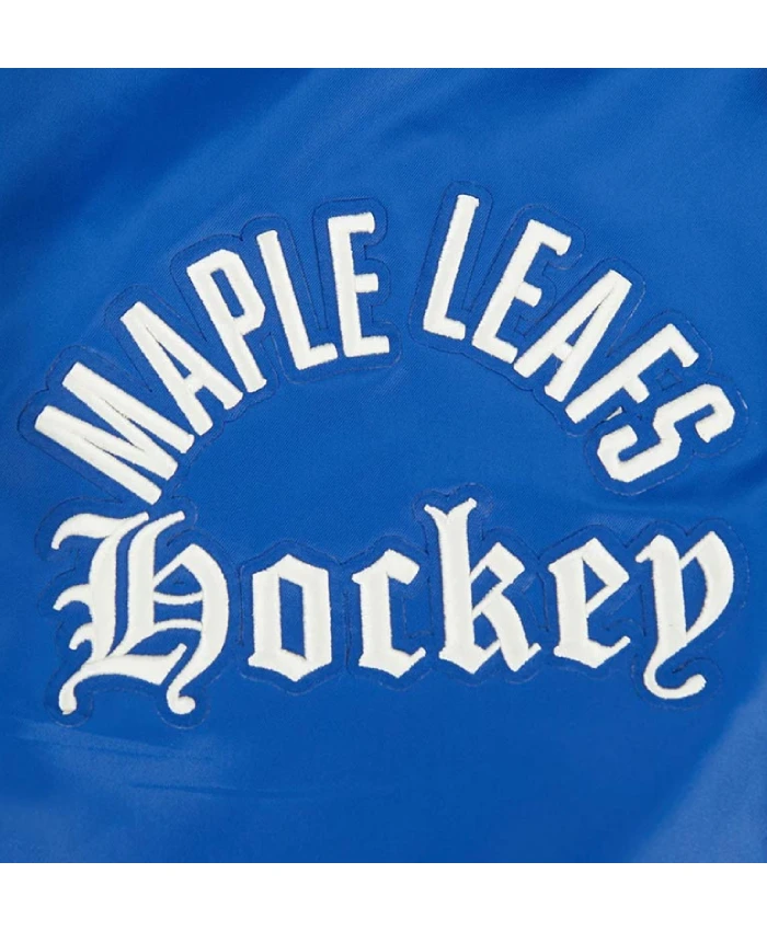 Toronto Maple Leafs Modern Originals Royal Satin Jacket