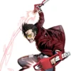 Travis Touchdown No More Heroes Maroon Leather Jacket