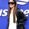 US Open Event 2026 Vera Wang Black Leather Jacket On Sale 