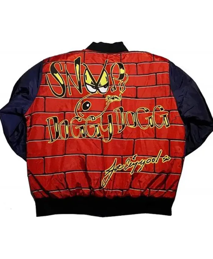 Voice Show Snoop Dogg Doggy Style Bomber Varsity Jacket