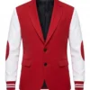 Why Did I Get Married Again Jaden Michael Red and White Blazer Sale